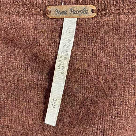 Free People 100%Cashmere V-Neck Sweater - Picture 7 of 8